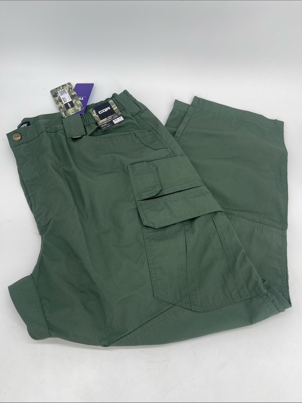 CQR Gear Men’s Tactical Pants Olive Green 46 x 30